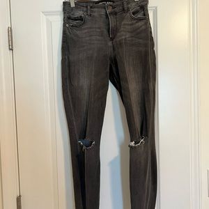 EXPRESS High-Waisted Stretch Skinny Jeans